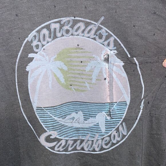 Mate the Label Distressed Tee - Picture 5 of 5